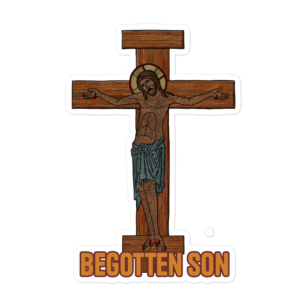 BEGOTTEN SON Bubble-free stickers