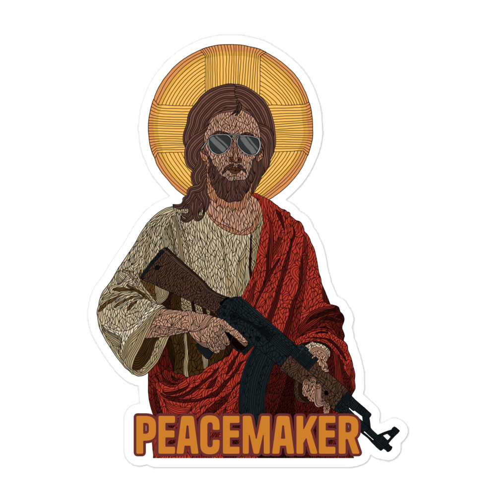 PEACEMAKER Bubble-free stickers
