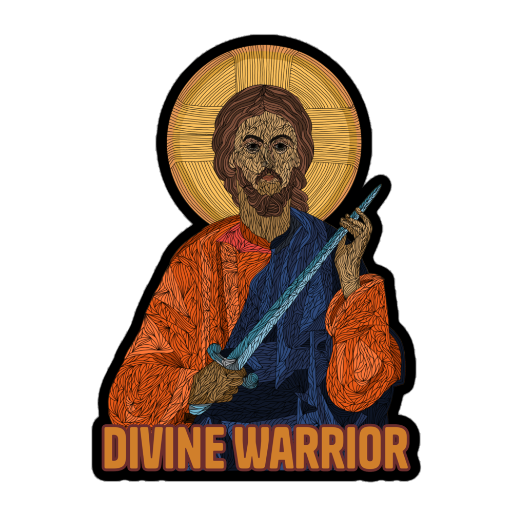 DIVINE WARRIOR Bubble-free stickers