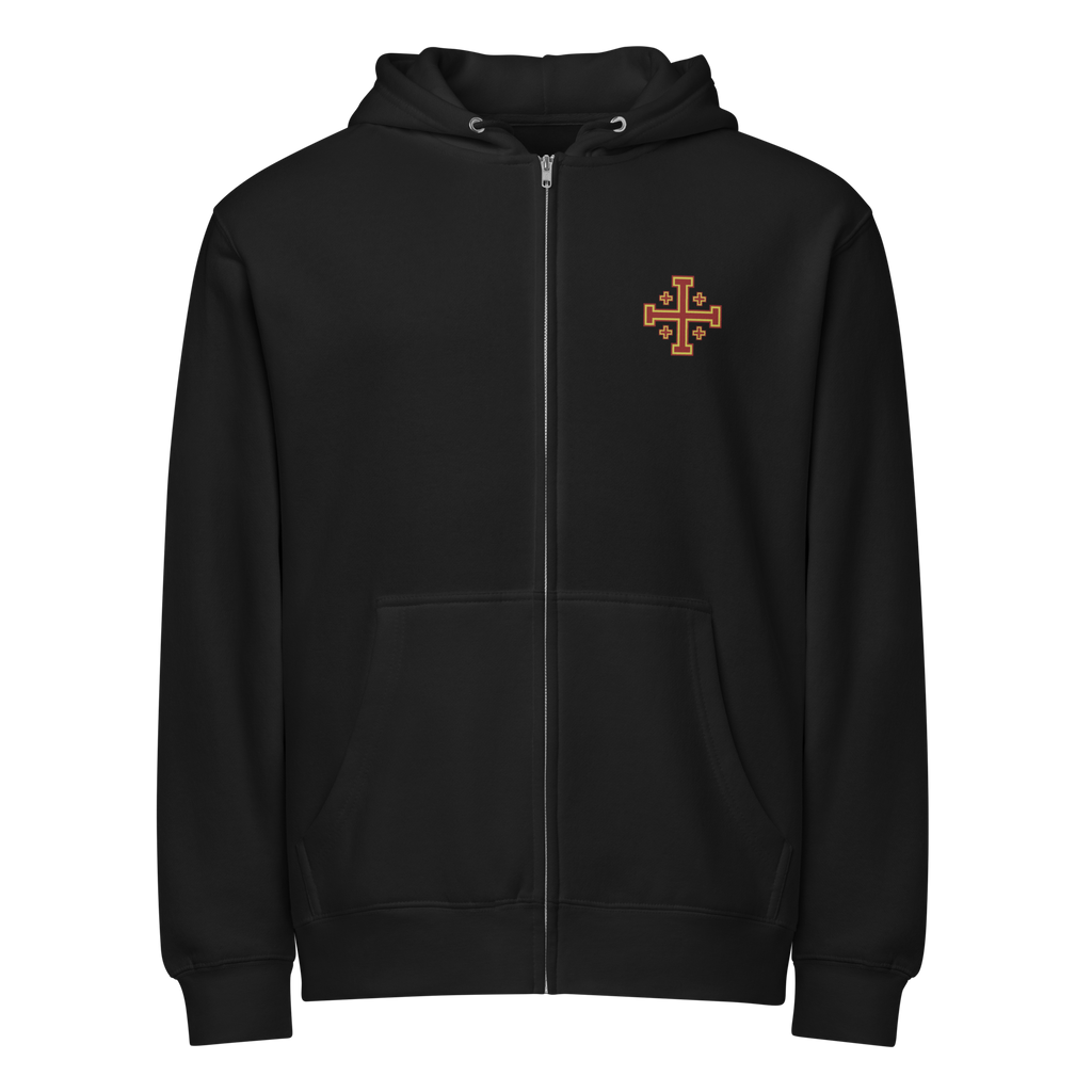 CRUSADER Premium full zip hoodie