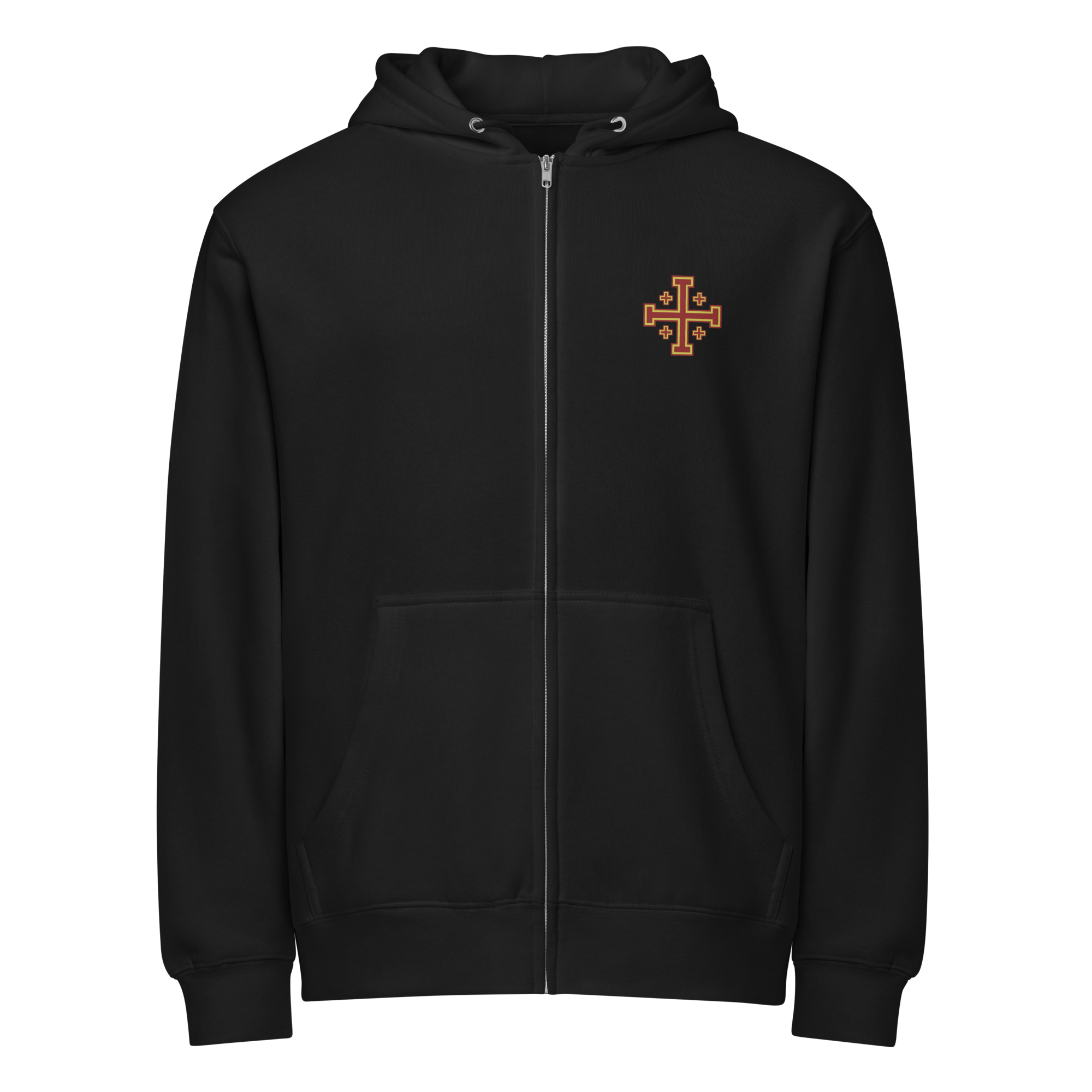 CRUSADER Premium full zip hoodie